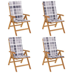 VidaXL 3196507 sedia da esterno Terrazzo Seduta imbottita Poliestere