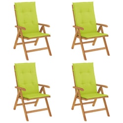 VidaXL 3196534 sedia da esterno Terrazzo Seduta imbottita Poliestere Verde
