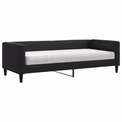 Divano Letto con Materasso Nero 80x200 cm in Tessutocod mxl 119792 - Vista aggiuntiva 2