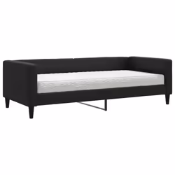 Divano Letto con Materasso Nero 90x200 cm in Tessutocod mxl 119791 - Vista aggiuntiva 2