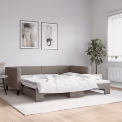 Questo letto da giorno 2 in 1 con il letto estraibile, che funge sia da divano che da letto, è un'aggiunta pratica e accattiv ...