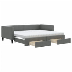 VidaXL 3196633 divano Divano letto Grigio