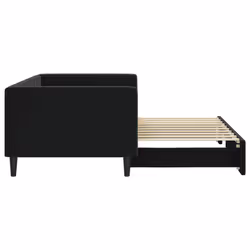 VidaXL 3196706 divano Divano letto Nero - Vista aggiuntiva 4