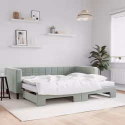 VidaXL 3196722 divano Divano letto Grigio