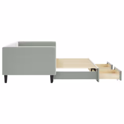 VidaXL 3196732 divano Divano letto Grigio - Vista aggiuntiva 4