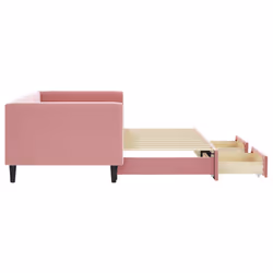 VidaXL 3196749 divano Divano letto Rosa - Vista aggiuntiva 4