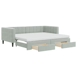 VidaXL 3196756 divano Divano letto Grigio