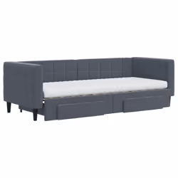 VidaXL 3196757 divano Divano letto Grigio - Vista aggiuntiva 3