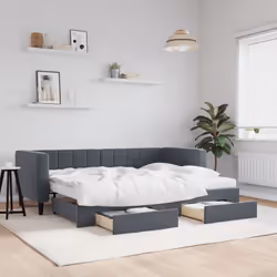 VidaXL 3196764 divano Divano letto Grigio