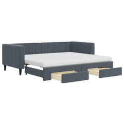 VidaXL 3196771 divano Divano letto Grigio
