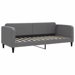 Divano Letto con Materasso Grigio Scuro 80x200 cm in Tessutocod mxl 122380 - Vista aggiuntiva 3