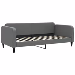 Divano Letto con Materasso Grigio Scuro 90x200 cm in Tessutocod mxl 74455 - Vista aggiuntiva 3