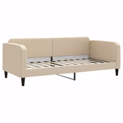 Divano Letto con Materasso Crema 90x200 cm in Tessutocod mxl 74457 - Vista aggiuntiva 3