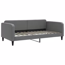 Divano Letto con Materasso Grigio Scuro 100x200 cm in Tessutocod mxl 122381