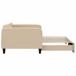 VidaXL 3196825 divano Divano letto Crema - Vista aggiuntiva 4