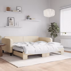 VidaXL 3196843 divano Divano letto Crema