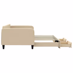 VidaXL 3196861 divano Divano letto Crema - Vista aggiuntiva 4