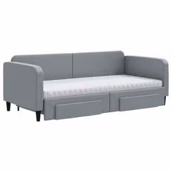 VidaXL 3196865 divano Divano letto Grigio - Vista aggiuntiva 3