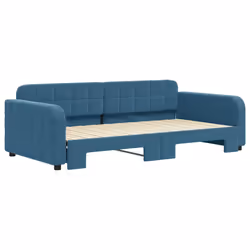 VidaXL 3196935 divano Divano letto Blu - Vista aggiuntiva 3