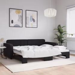 Questo letto da giorno 2 in 1 con il letto estraibile, che funge sia da divano che da letto, è un'aggiunta pratica e accattiv ...