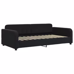 VidaXL 3196964 divano Divano letto Nero - Vista aggiuntiva 4