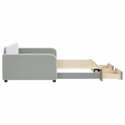 VidaXL 3196984 divano Divano letto Grigio - Vista aggiuntiva 4
