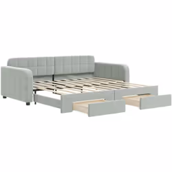 Questo letto da giorno 2 in 1 con il letto estraibile, che funge sia da divano che da letto, è un'aggiunta pratica e accattiv ...