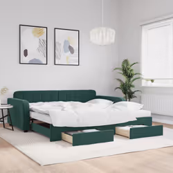 VidaXL 3196996 divano Divano letto Verde