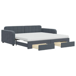 VidaXL 3197009 divano Divano letto Grigio
