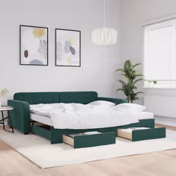 VidaXL 3197010 divano Divano letto Verde