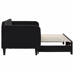 VidaXL 3197060 divano Divano letto Nero - Vista aggiuntiva 4
