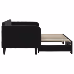 VidaXL 3197067 divano Divano letto Nero - Vista aggiuntiva 4