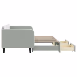 VidaXL 3197104 divano Divano letto Grigio - Vista aggiuntiva 4