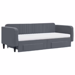 VidaXL 3197136 divano Divano letto Grigio