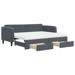 VidaXL 3197143 divano Divano letto Grigio
