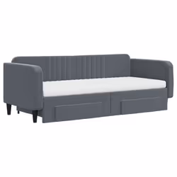 VidaXL 3197143 divano Divano letto Grigio - Vista aggiuntiva 3
