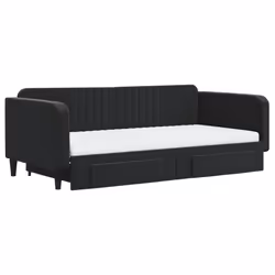 VidaXL 3197150 divano Divano letto Nero