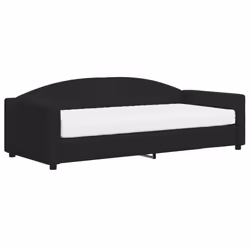 Divano Letto con Materasso Nero 90x200 cm in Tessutocod mxl 120842