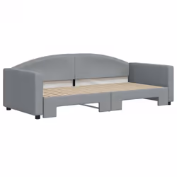 Divano Letto con Letto Estraibile Grigio Chiaro 90x200 Tessutocod mxl 82678 - Vista aggiuntiva 3