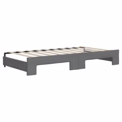 VidaXL 3197220 divano Divano letto Grigio - Vista aggiuntiva 8