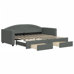 VidaXL 3197235 divano Divano letto Grigio