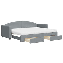 VidaXL 3197237 divano Divano letto Grigio