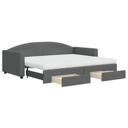 VidaXL 3197243 divano Divano letto Grigio