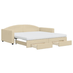 VidaXL 3197251 divano Divano letto Crema
