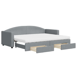 VidaXL 3197252 divano Divano letto Grigio