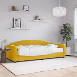 VidaXL 3197282 divano Divano letto Giallo - Vista aggiuntiva 2