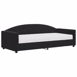 Divano Letto con Materasso Nero 90x190 cm in Vellutocod mxl 95829 - Vista aggiuntiva 2