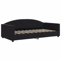 Divano Letto con Materasso Nero 90x190 cm in Vellutocod mxl 95829 - Vista aggiuntiva 3