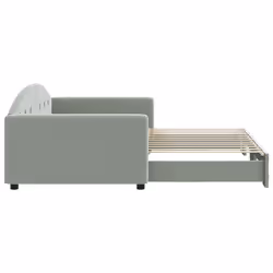 VidaXL 3197308 divano Divano letto Grigio - Vista aggiuntiva 4
