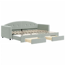 VidaXL 3197342 divano Divano letto Grigio
